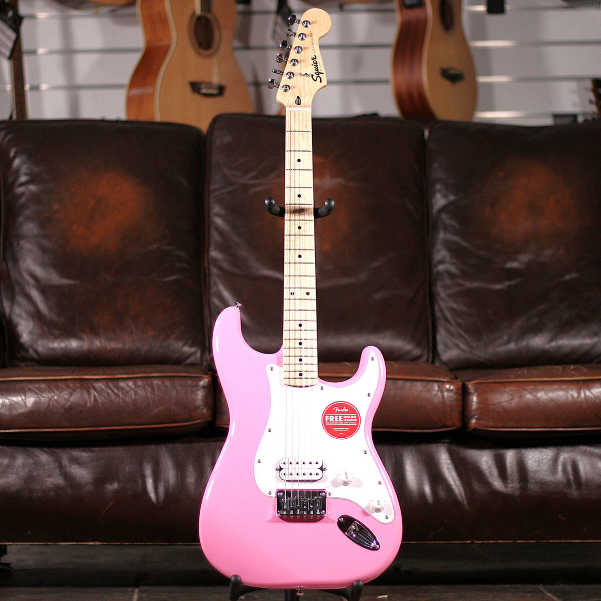 Squier Sonic Stratocaster - Flash Pink
