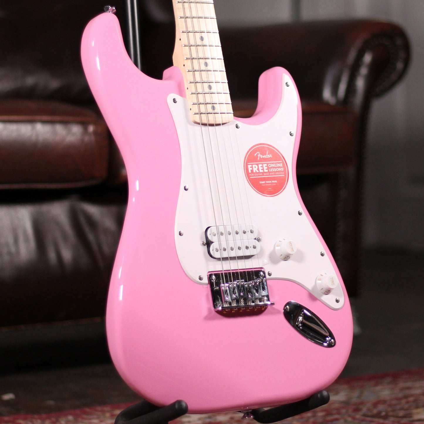 Squier Sonic Stratocaster - Flash Pink