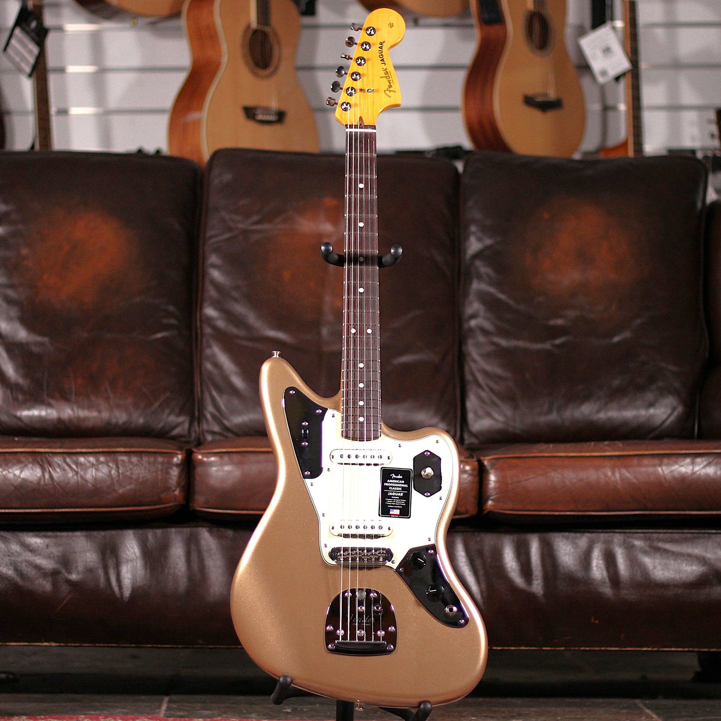 Fender American Pro Classic Jaguar - Firemist Gold