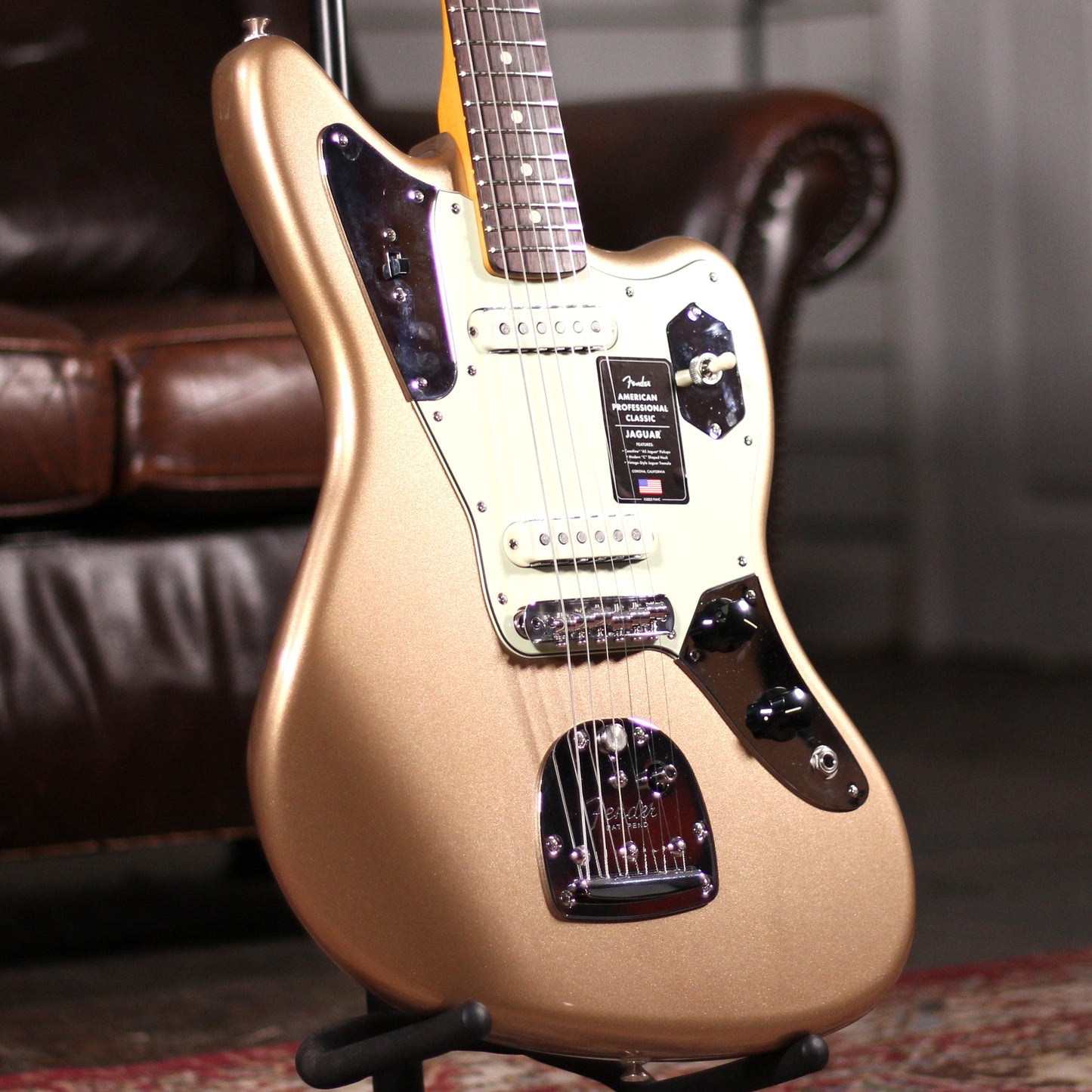 Fender American Pro Classic Jaguar - Firemist Gold