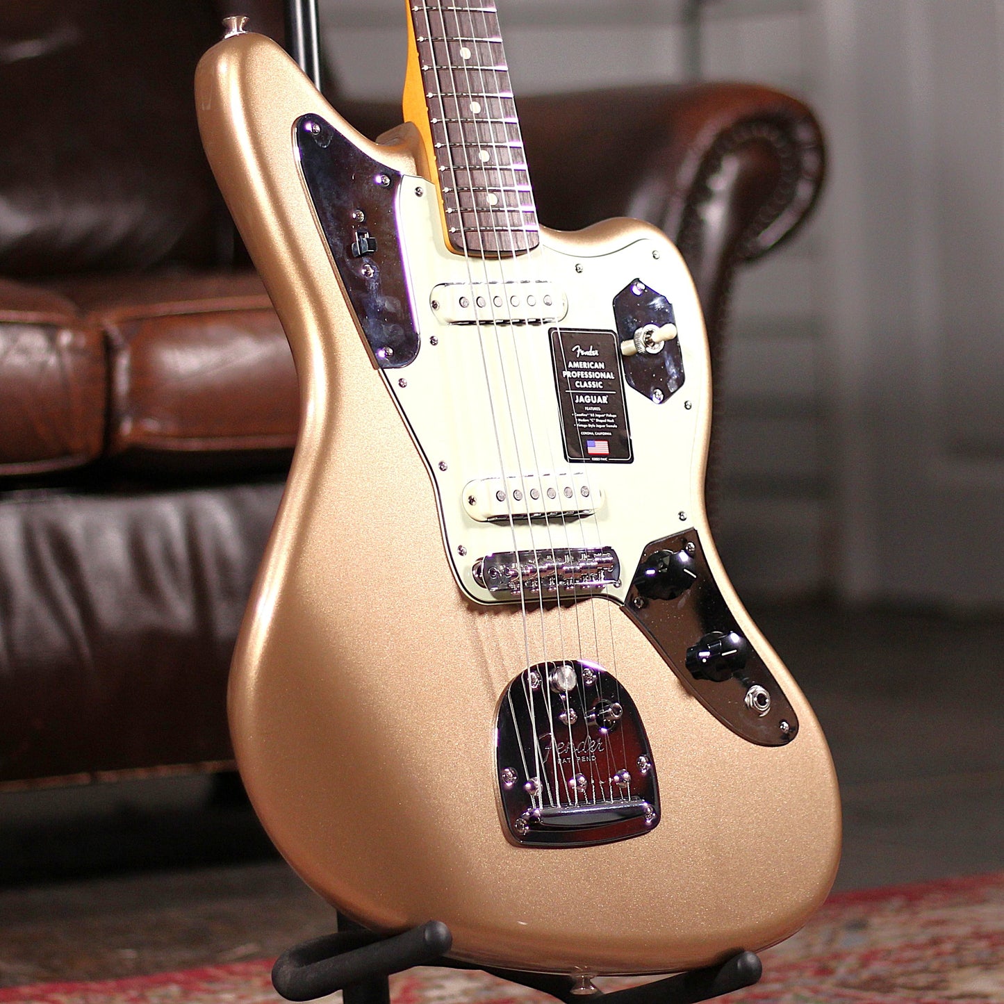 Fender American Pro Classic Jaguar - Firemist Gold