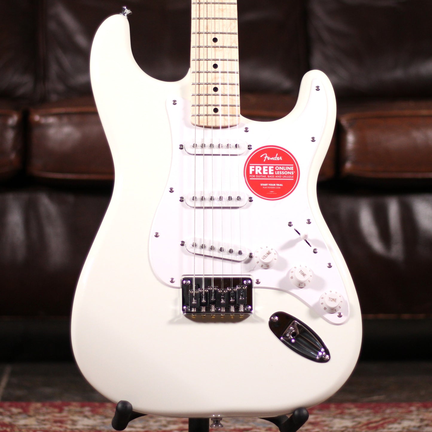 Squier Sonic Strat - Arctic White