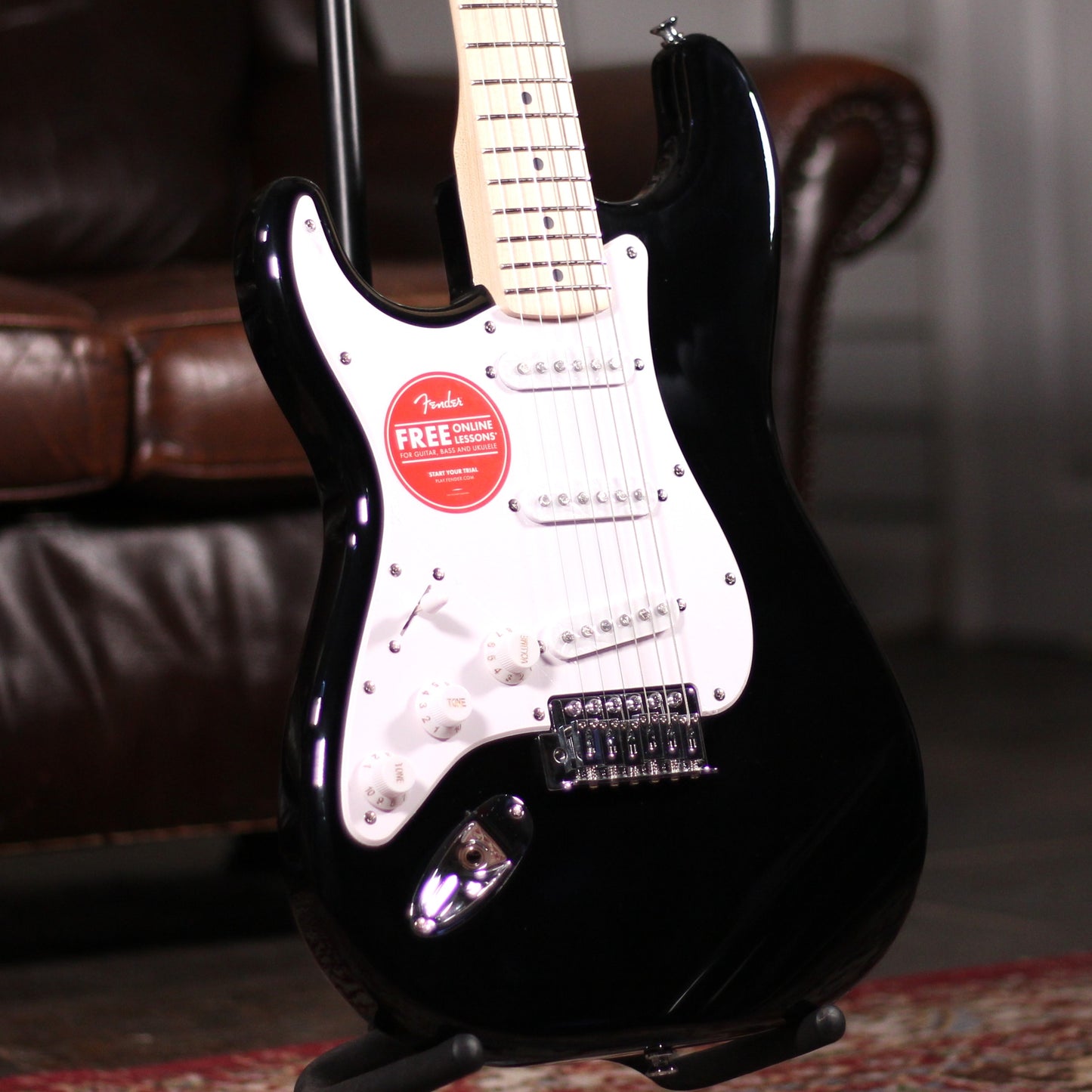 Squier Sonic Stratocaster Left Handed - Black