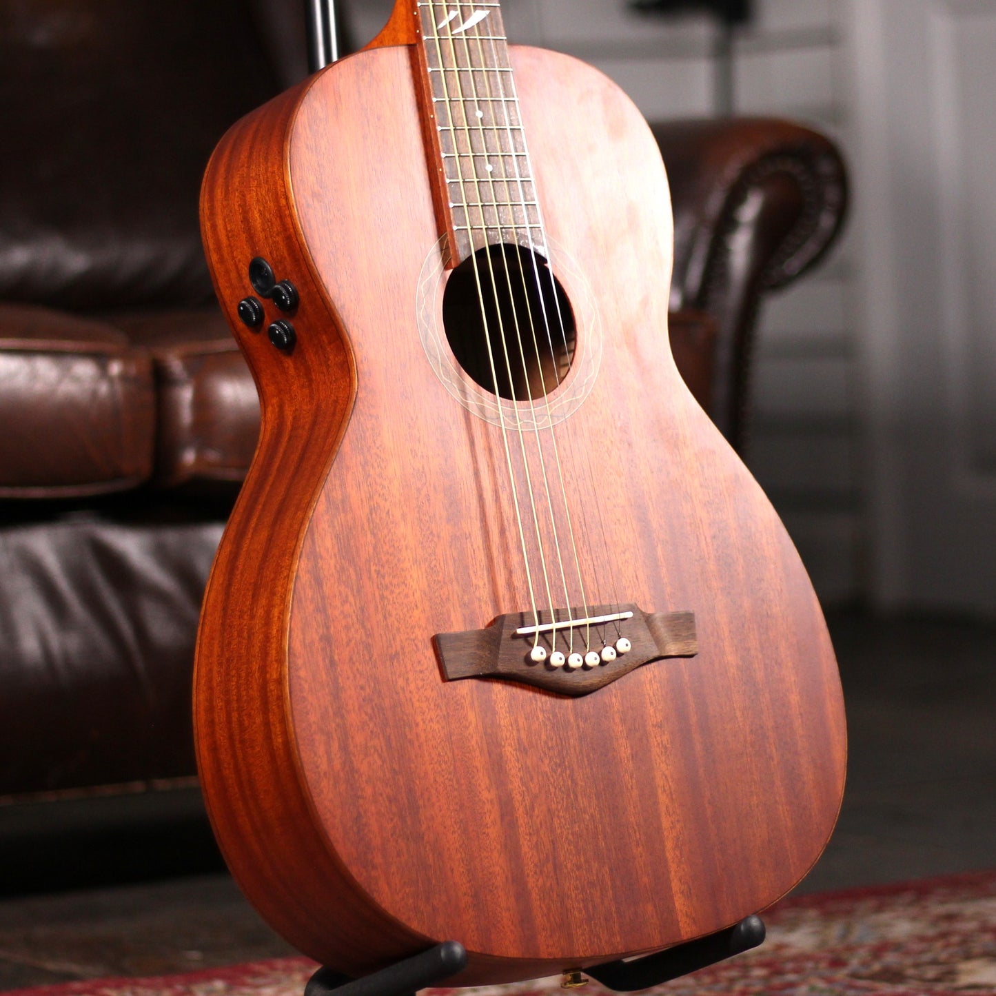 EKO P200e Parlor Guitar