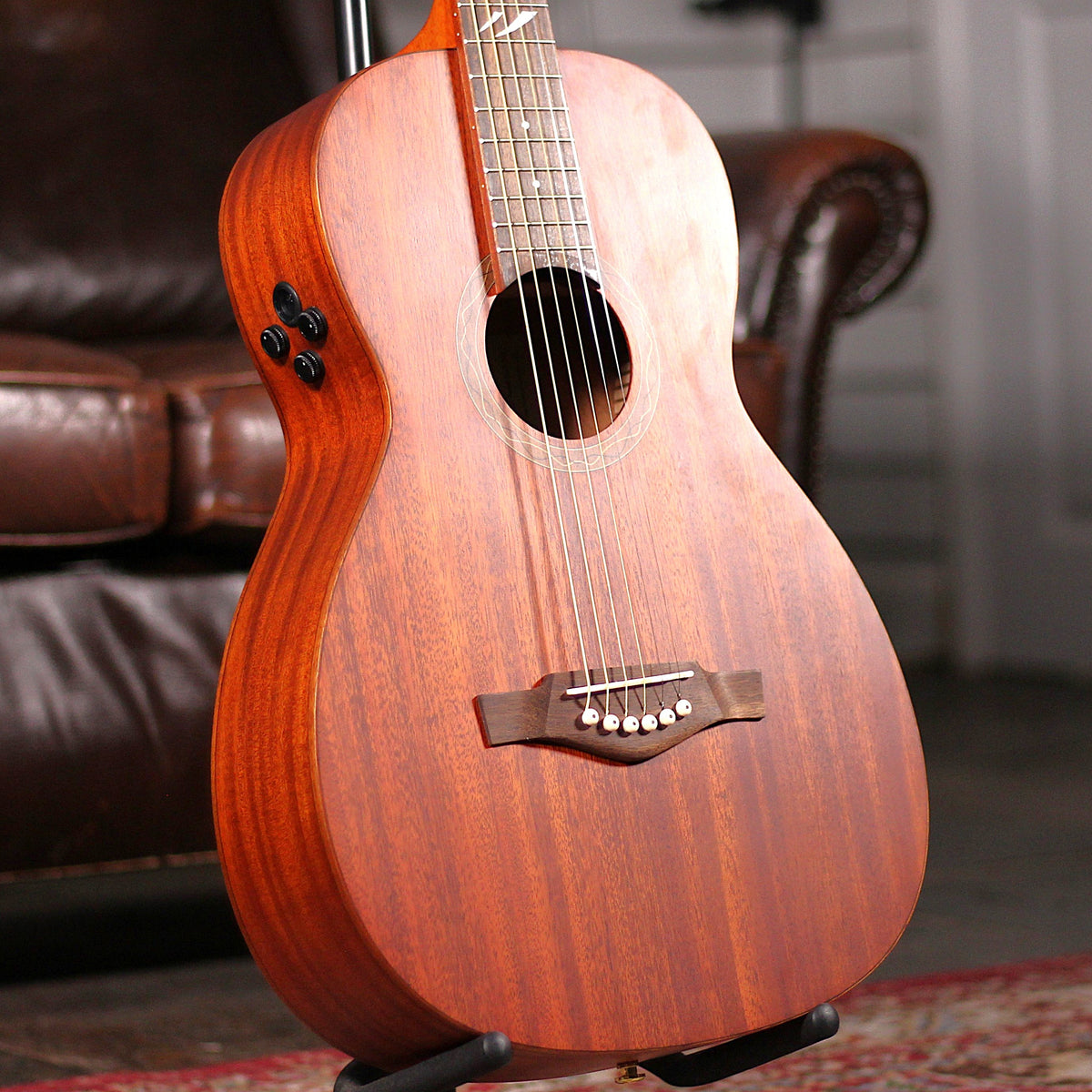 EKO P200e Parlor Guitar