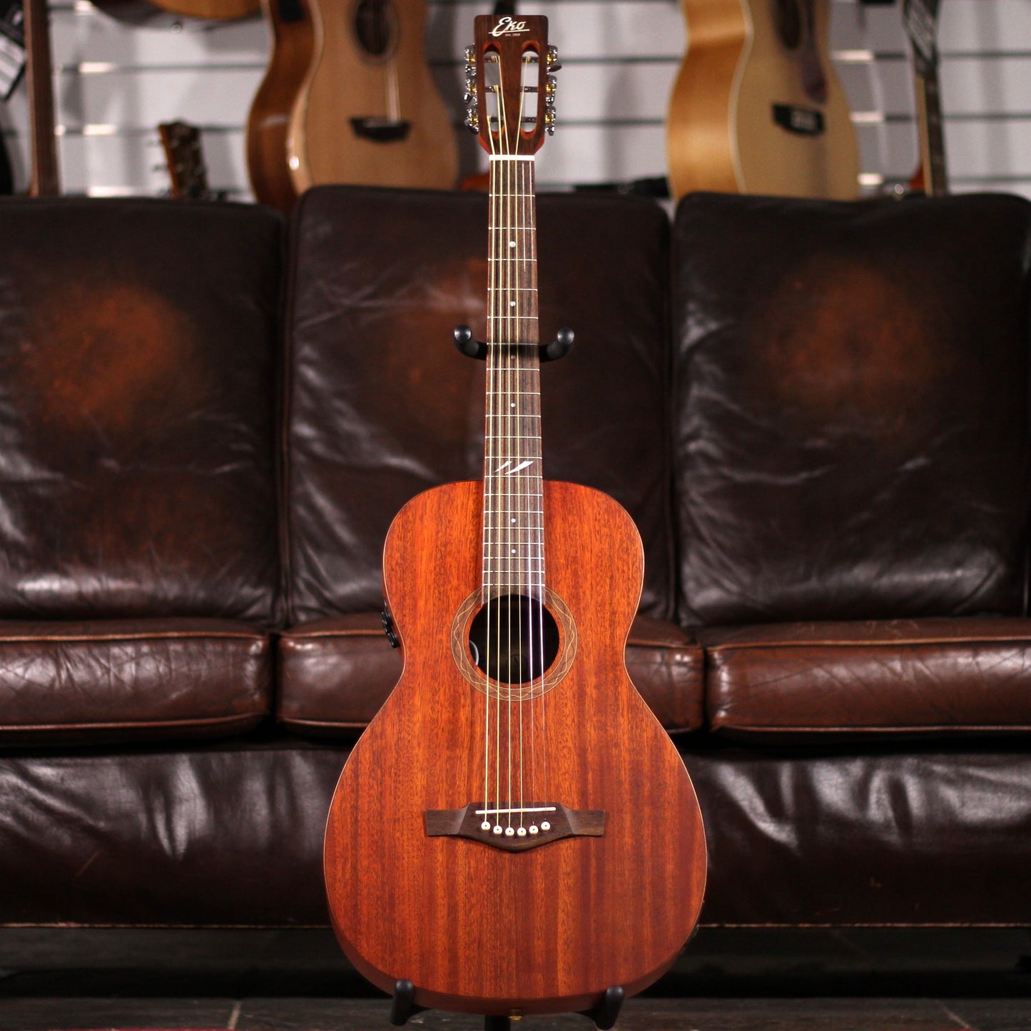 EKO P200e Parlor Guitar