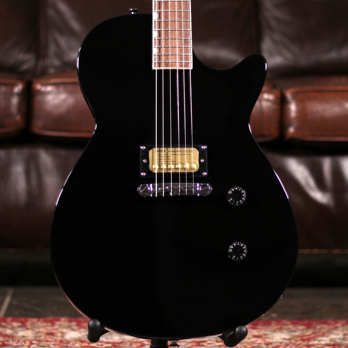 Gretsch Streamliner Jet Club 1 Pickup - Black