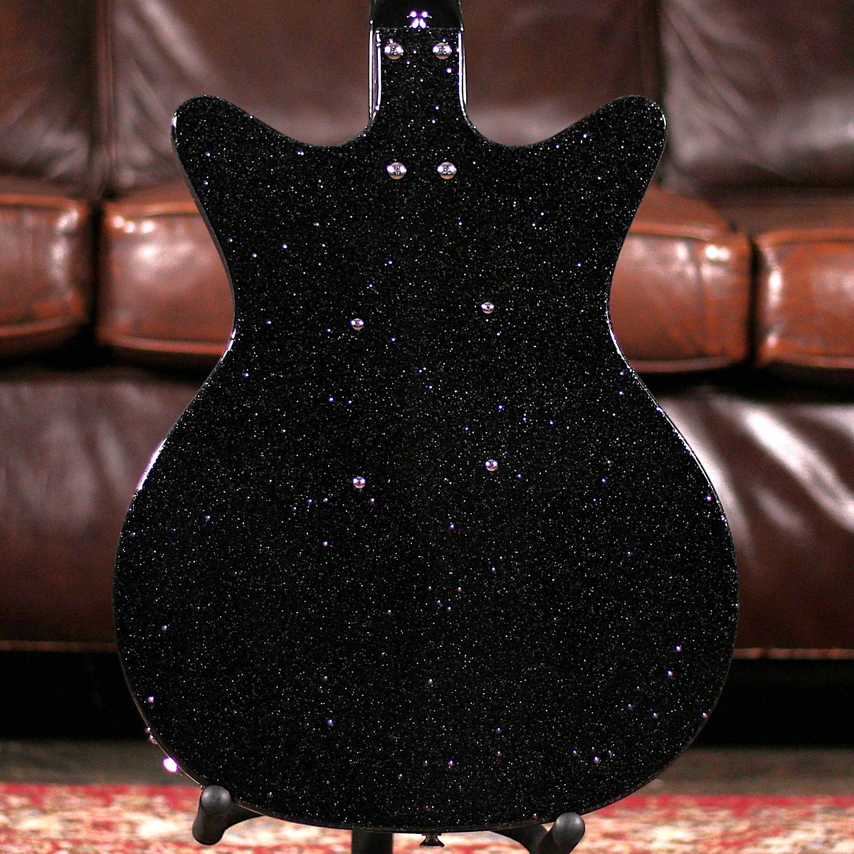 Danelectro Blackout 59 Guitar - Black Metalflake