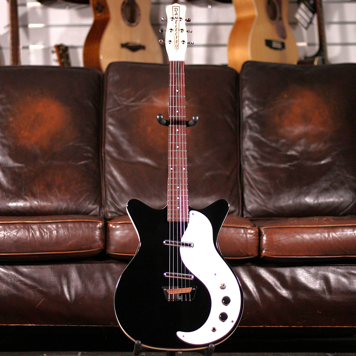 Danelectro Stock 59 Guitar - Black