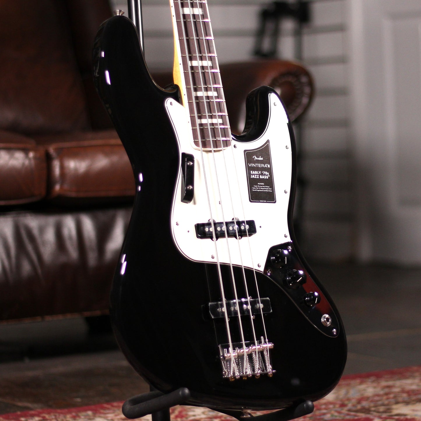 Fender Vintera III Early 70s Jazz Bass Black