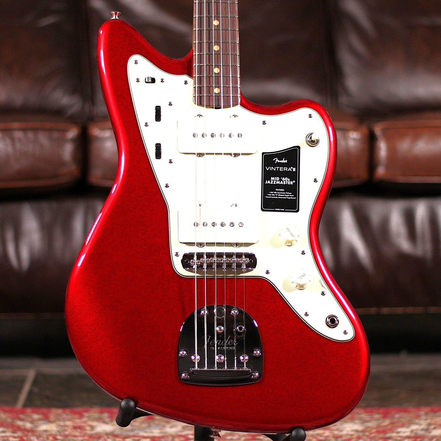 Fender Vintera III Mid 60s Jazzmaster Candy Apple Red