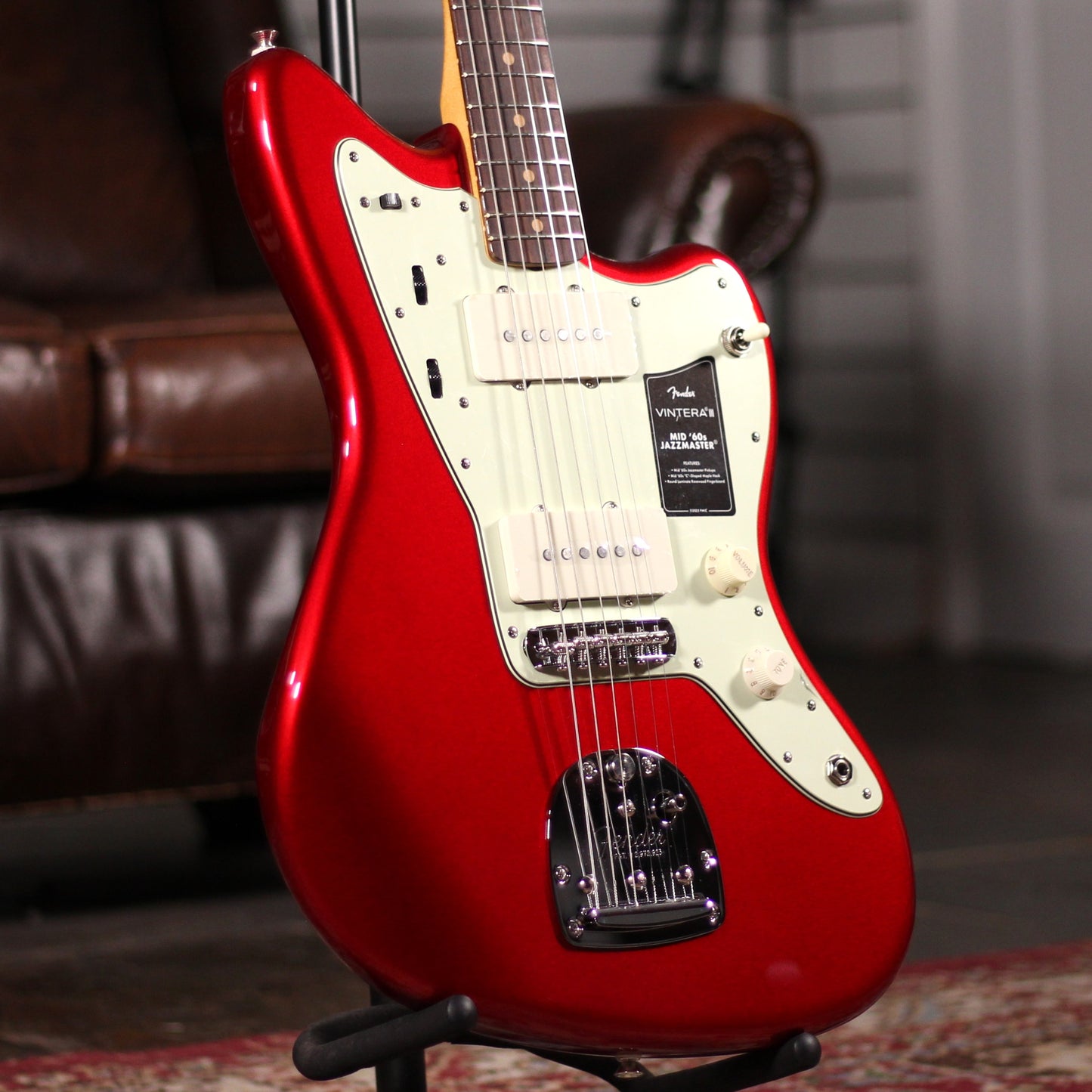 Fender Vintera III Mid 60s Jazzmaster Candy Apple Red
