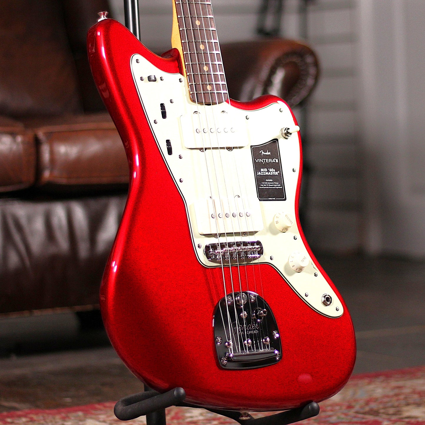 Fender Vintera III Mid 60s Jazzmaster Candy Apple Red