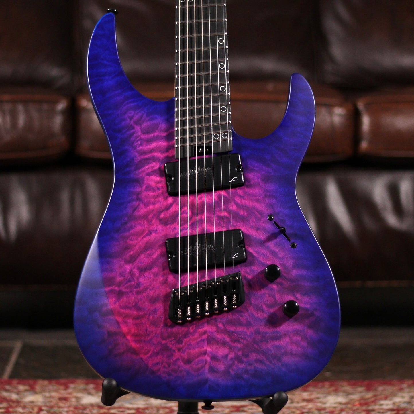 Legator Ninja Super Shred 7 String Multiscale - Hyper Nova Blue