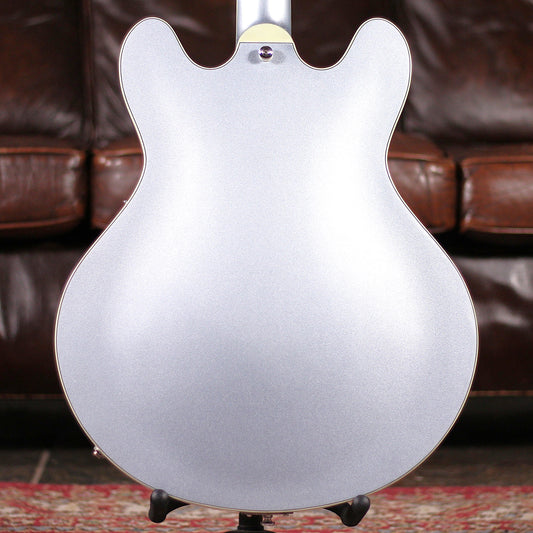 Eastman, 16" Hollow Thinline, Tonerider P90, Trapeze, Iced Blue