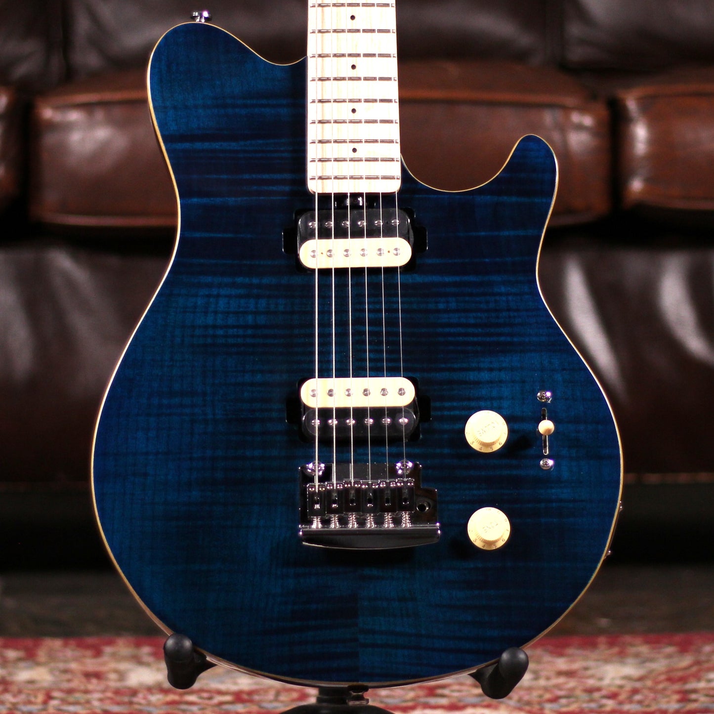 Sterling Sub Axis Flame Maple Neptune Blue