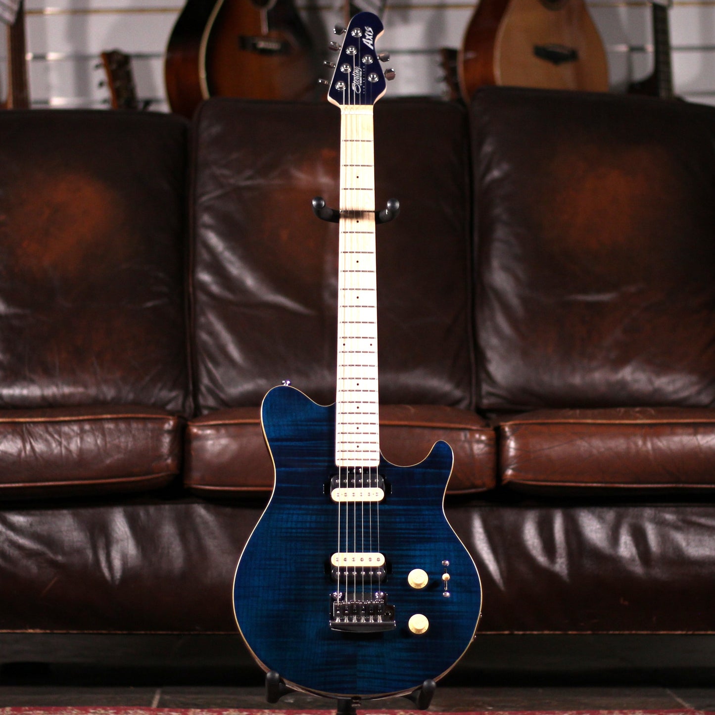 Sterling Sub Axis Flame Maple Neptune Blue
