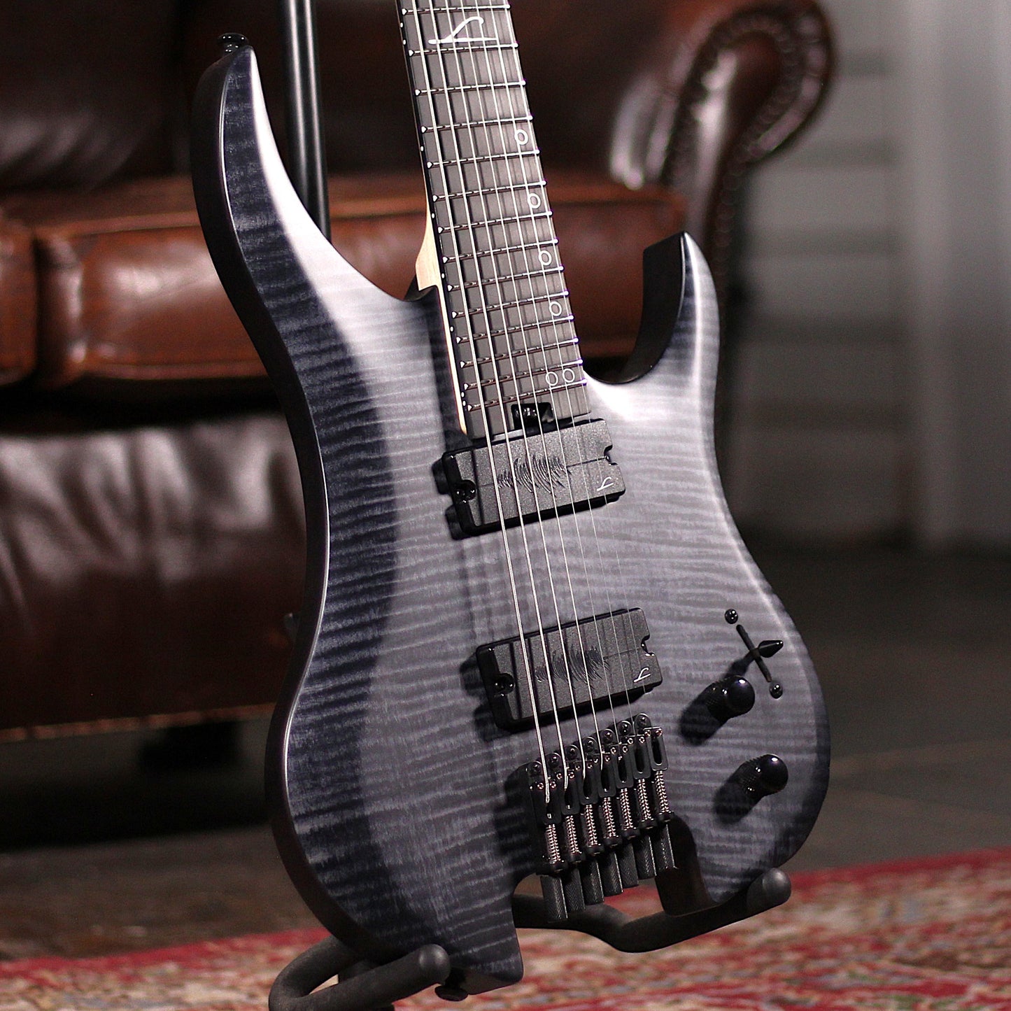 Ghost Super Shred 7 String Multi-Scale - Black