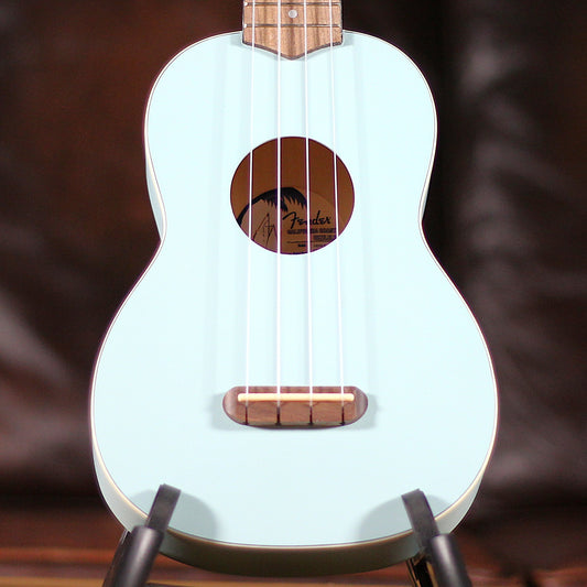 Fender Venice Soprano Ukulele - Daphne Blue