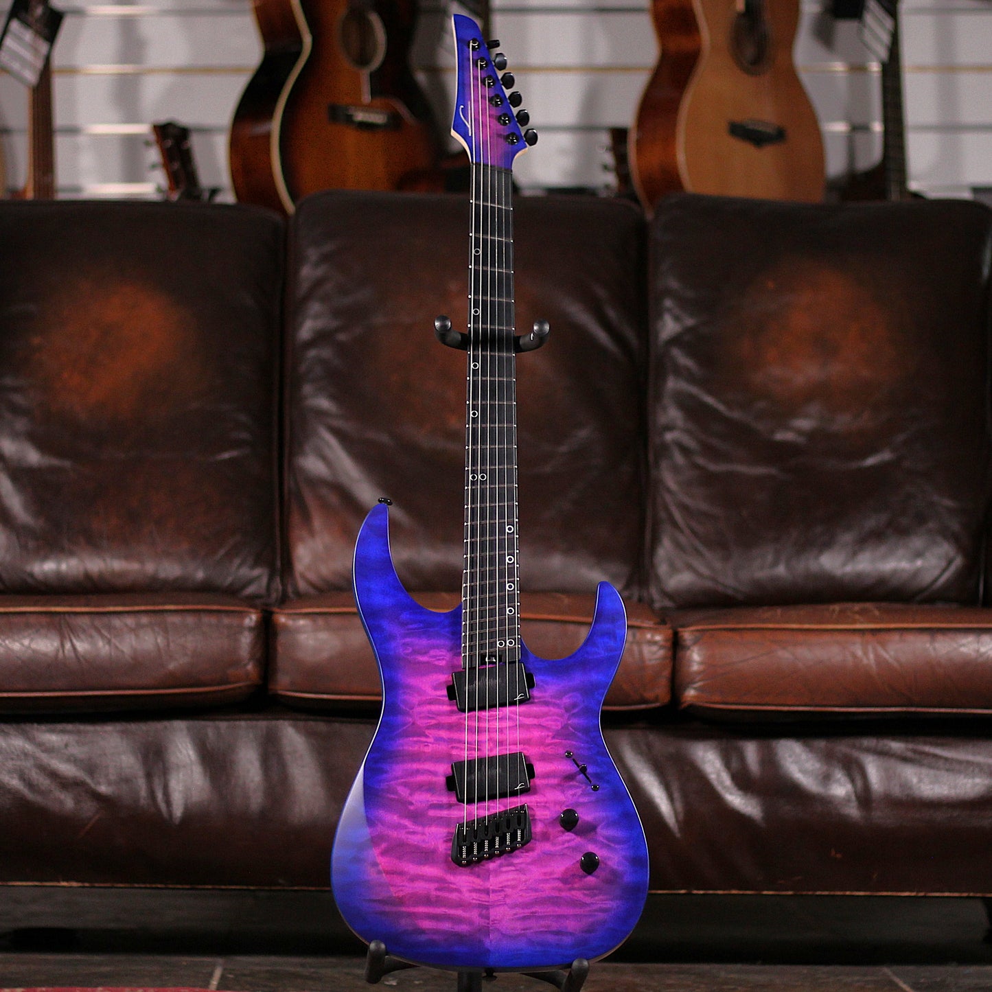 Legator Ninja Super Shred 6 String Multiscale - Hyper Nova Blue