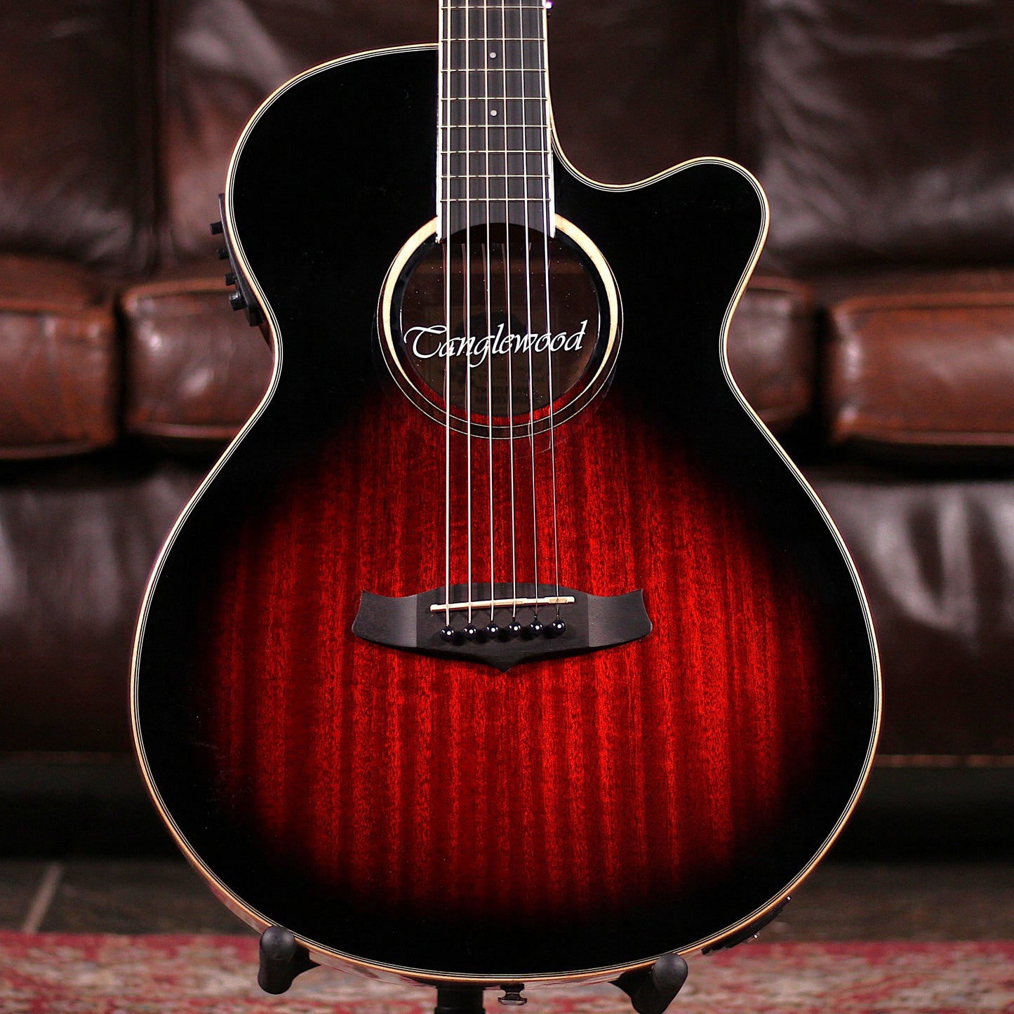 Tanglewood Winterleaf Thinline Super Folk