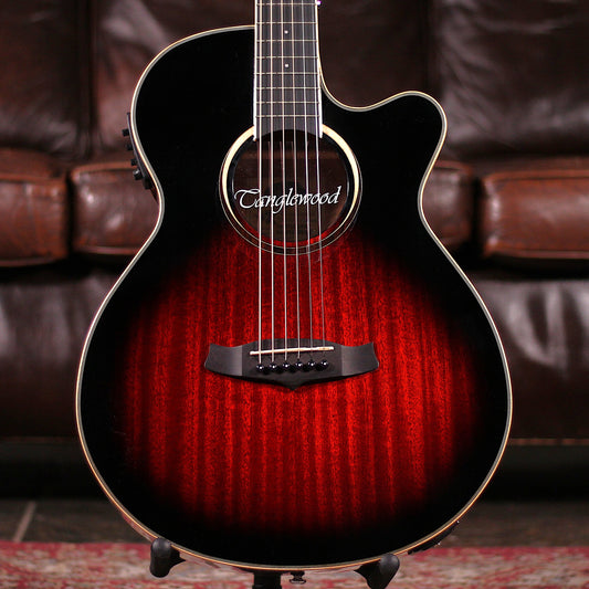 Tanglewood Winterleaf Thinline Super Folk