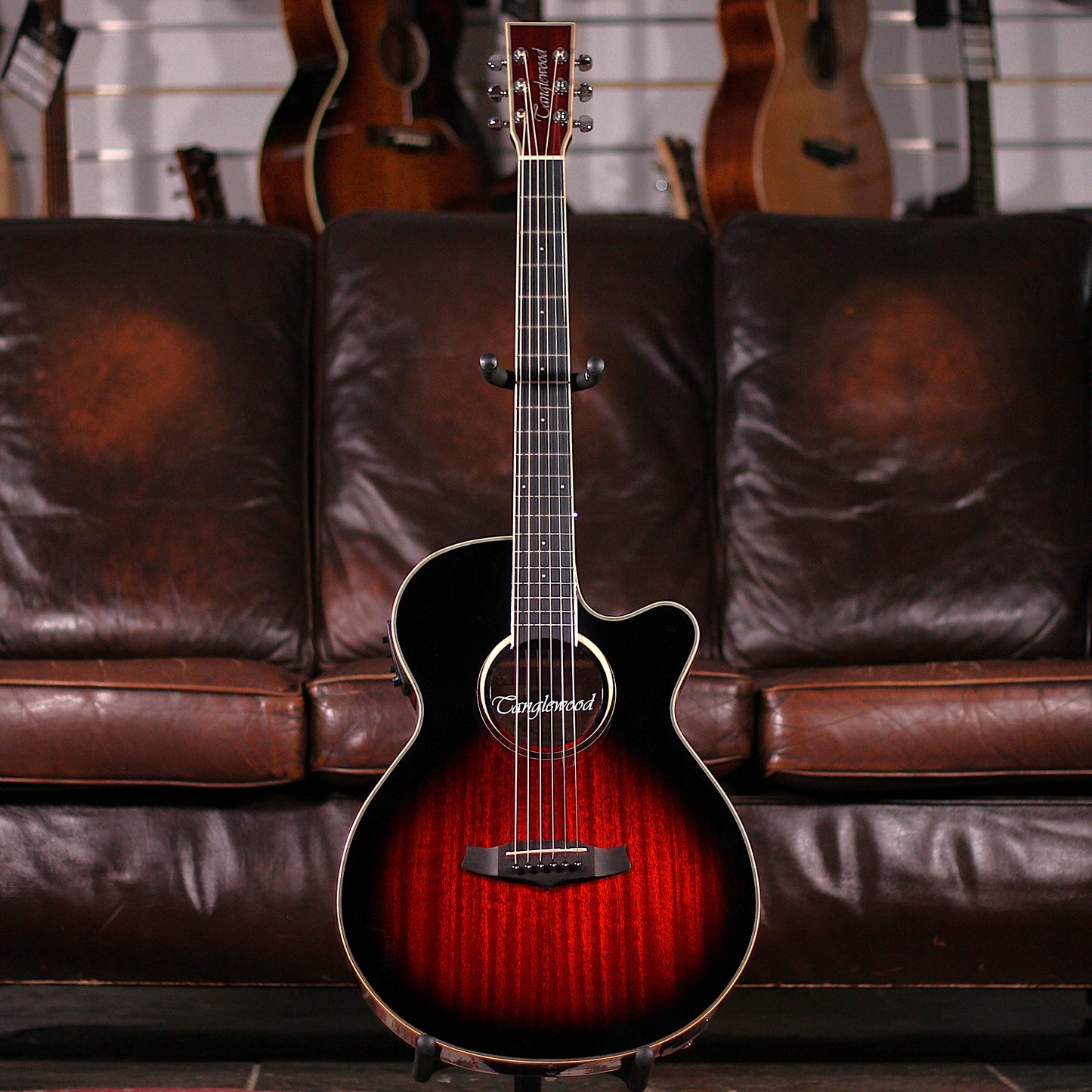 Tanglewood Winterleaf Thinline Super Folk