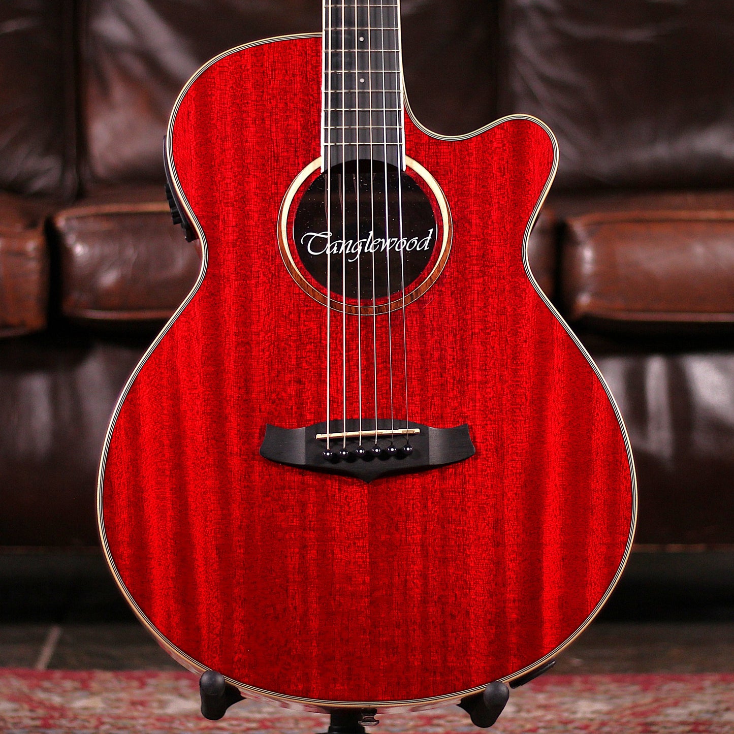 Tanglewood TW4 CER Transparent Red Gloss