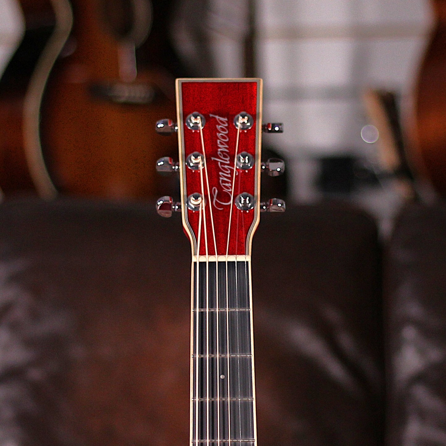 Tanglewood TW4 CER Transparent Red Gloss