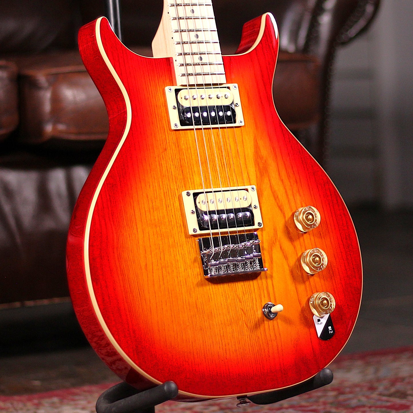 Washburn Raven Electric Guitar Cherry Burst