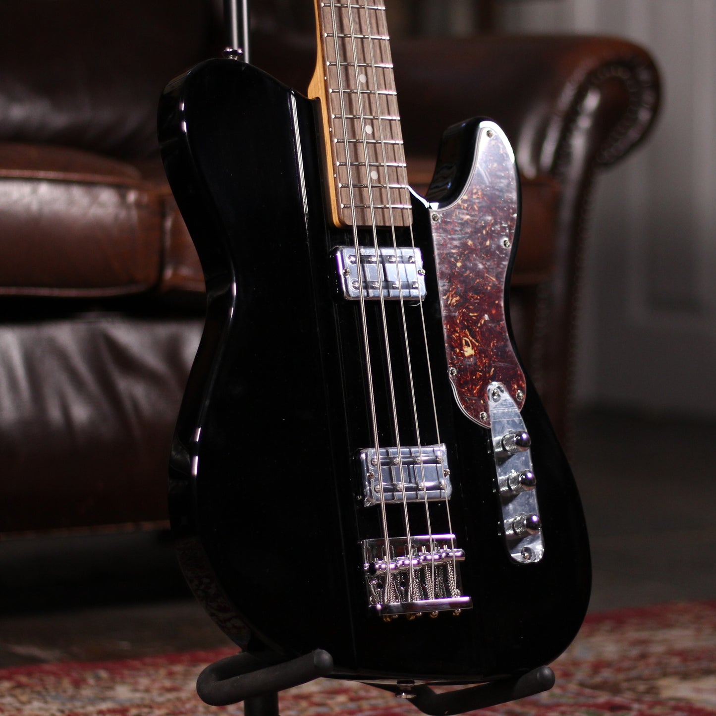 Shergold Telstar Standard Bass Black