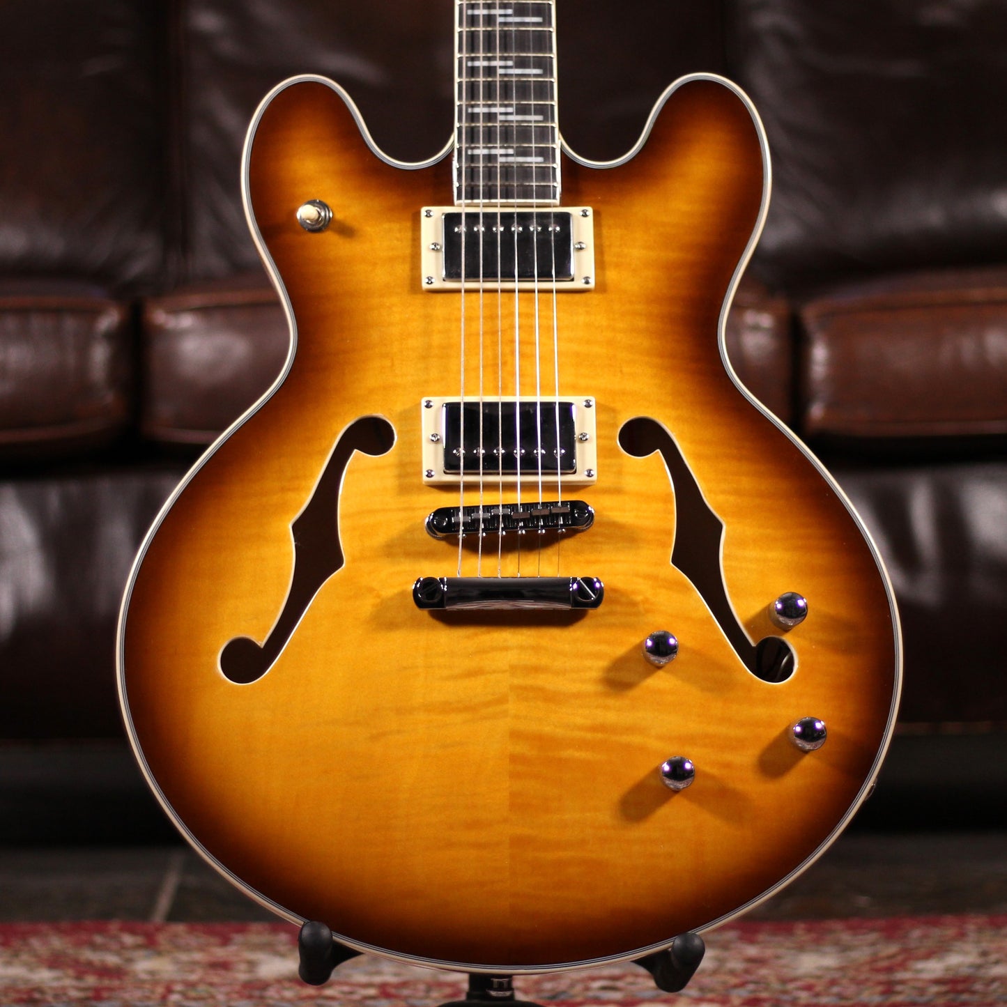 Tanglewood Chicago TCH59VB Semi-Hollow - Semi-Hollow Guitars available at Foulds Guitars Derby