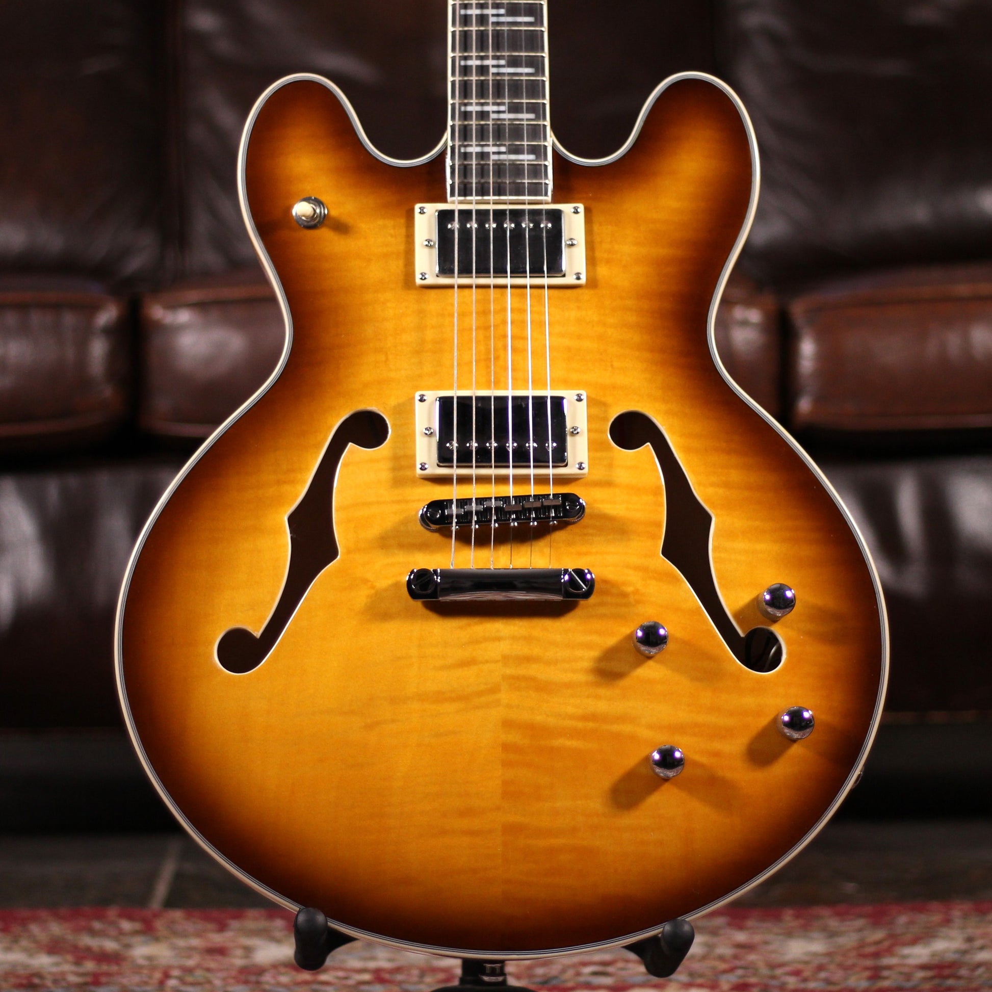 Tanglewood Chicago TCH59VB Semi-Hollow - Semi-Hollow Guitars available at Foulds Guitars Derby