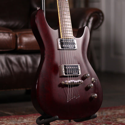 Used - Ibanez SZ Dark Red Stained Flat