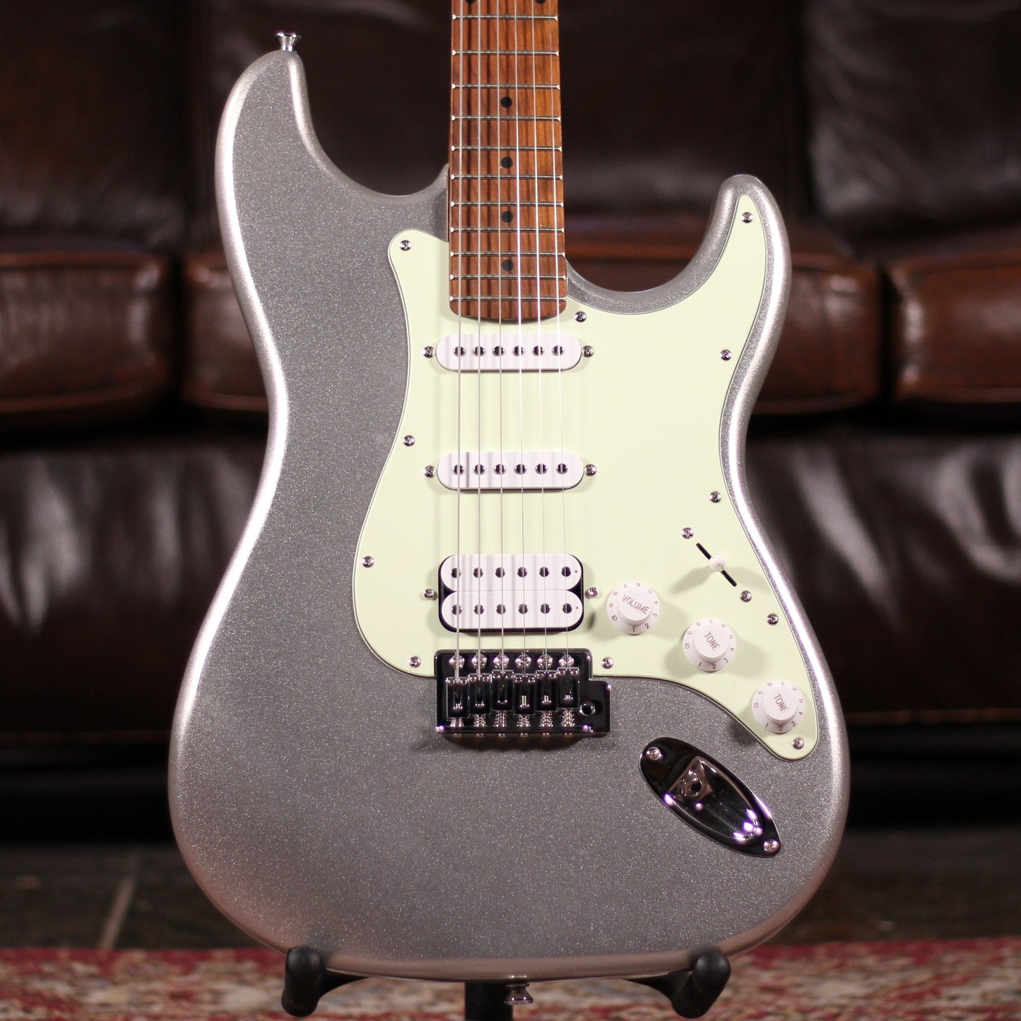 Northstar NSD1ISH Inca Silver DC HSS - Electric Guitars available at Foulds Guitars Derby