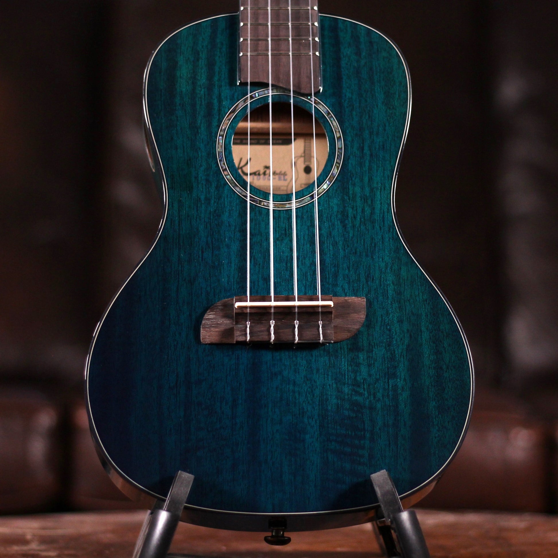 Kai KC-100 Concert Ukulele - Blue - Ukuleles available at Foulds Guitars Derby