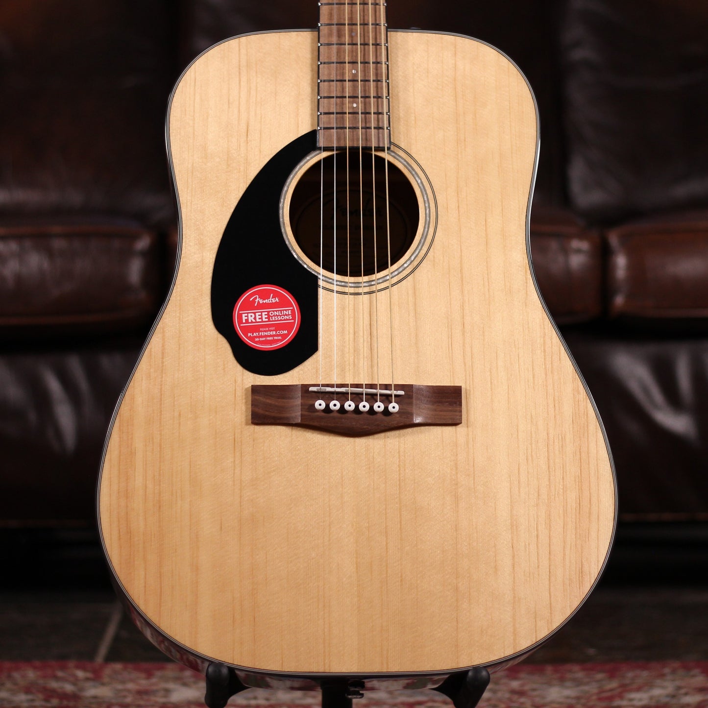 Fender CD-60S Dreadnaught Natural - Left Handed