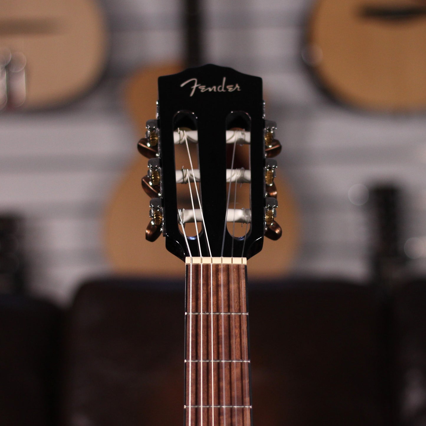 Fender CN-140SCE Nylon - Black