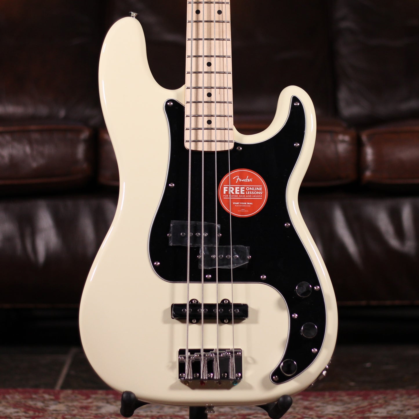 Squier Affinity PJ Bass - Olympic White