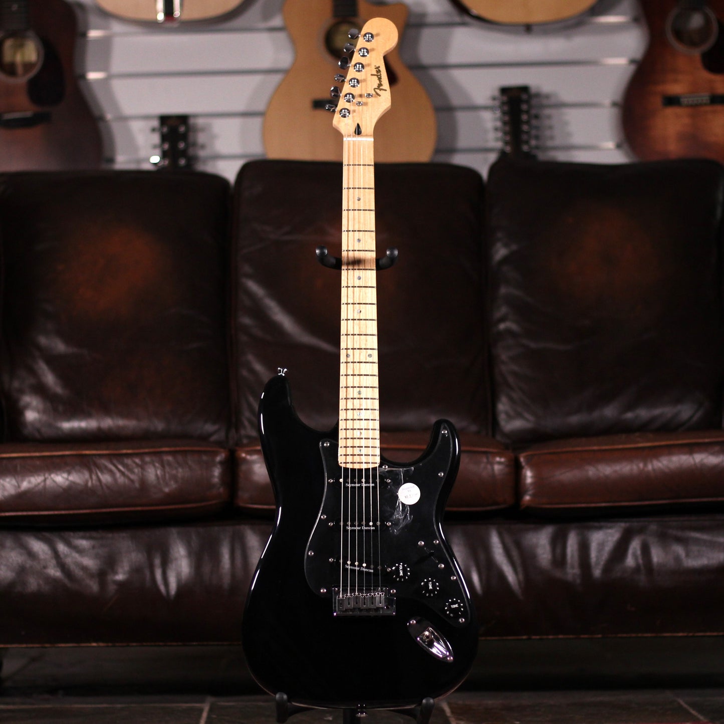 USED - Fender Lite Ash Stratocaster - Black