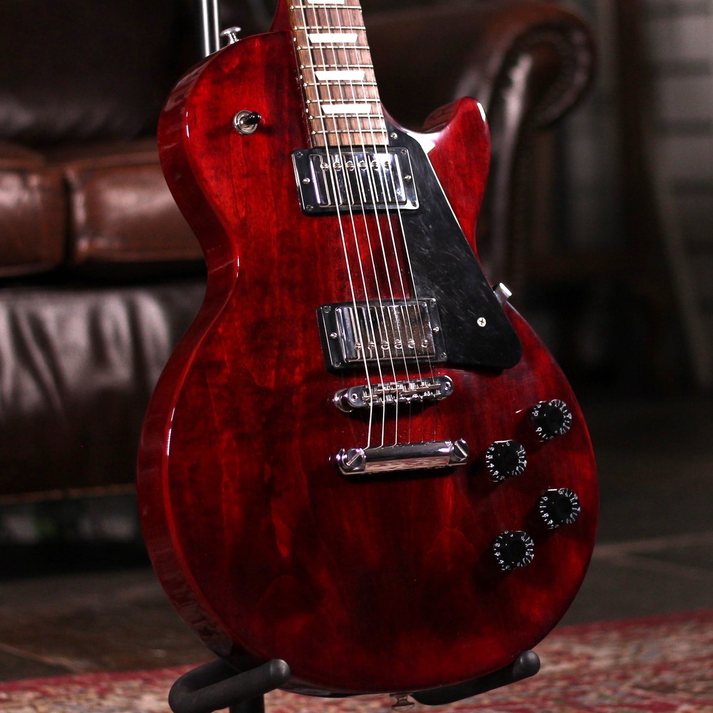 USED - Gibson Les Paul Studio - Trans Red