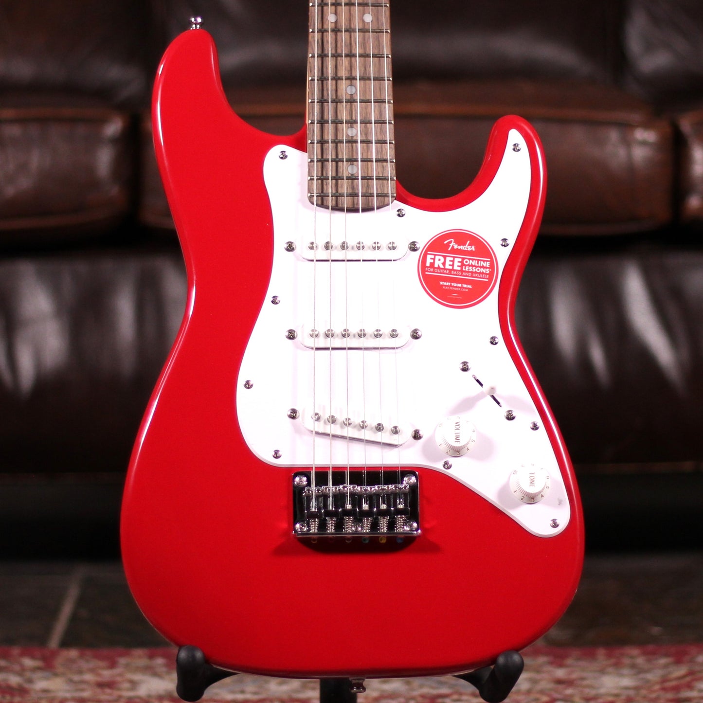 Squier Mini Strat Dakota Red