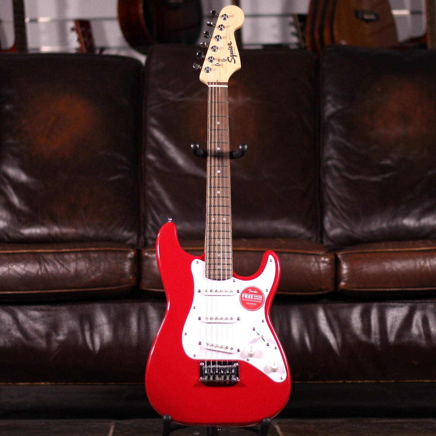 Squier Mini Strat Dakota Red