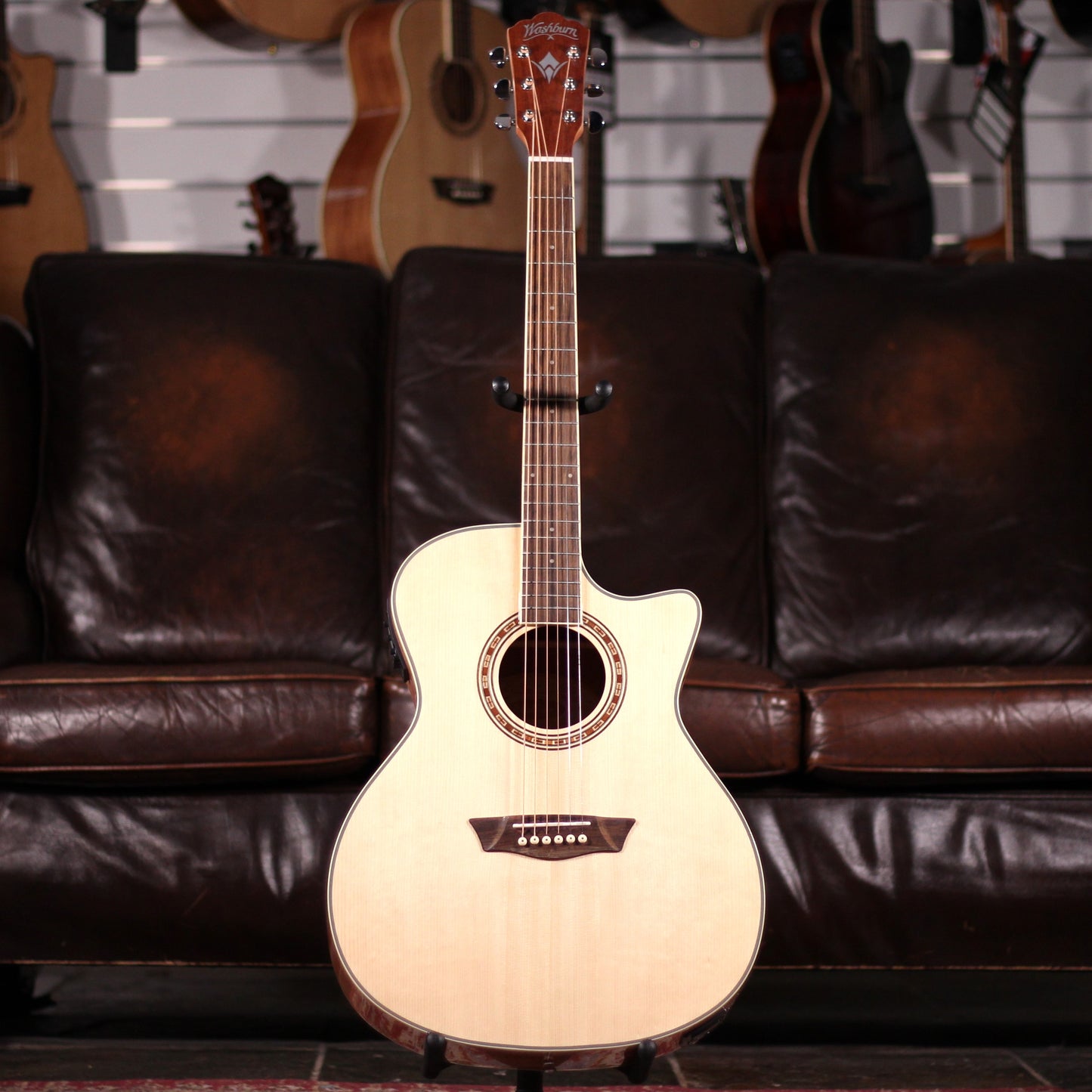 Washburn G7SCE Harvest Grand Auditorium - Natural