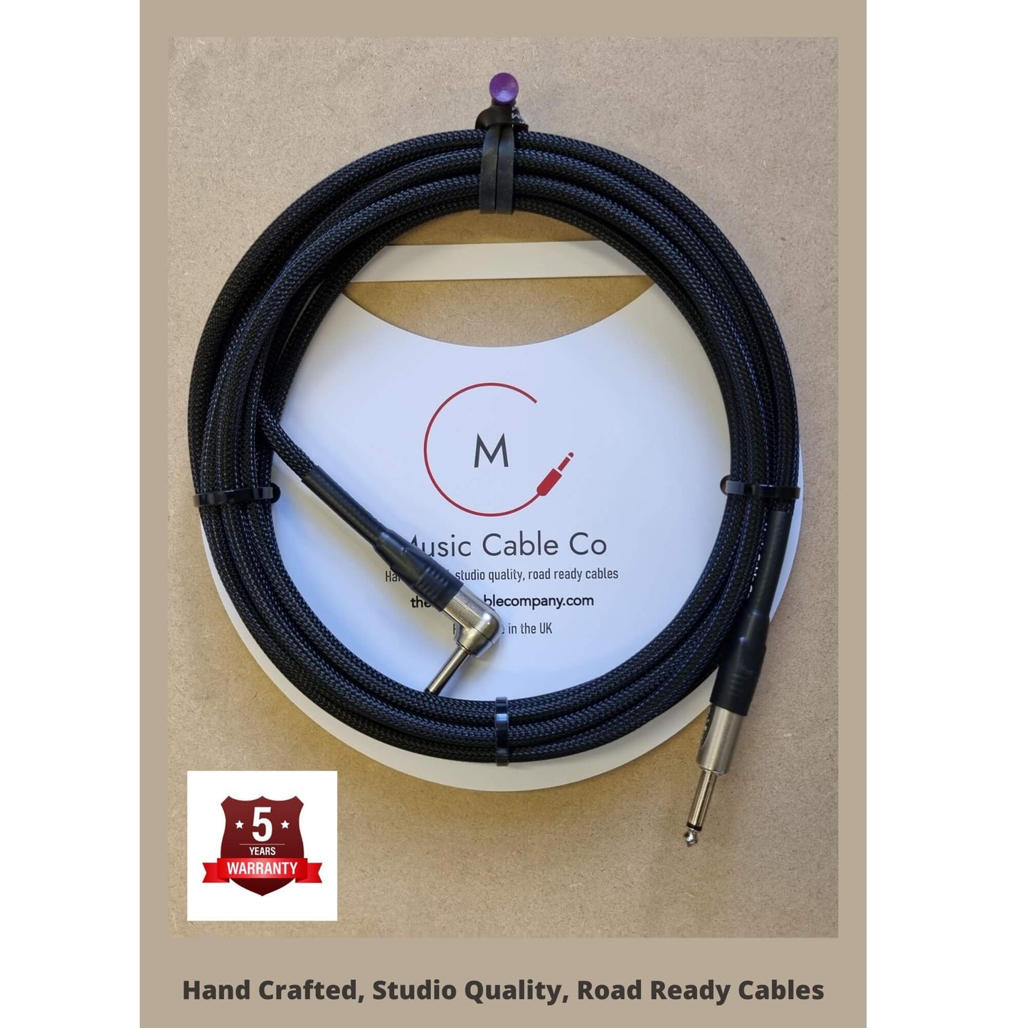 MCC CoreM Cable St-RA 6m Black