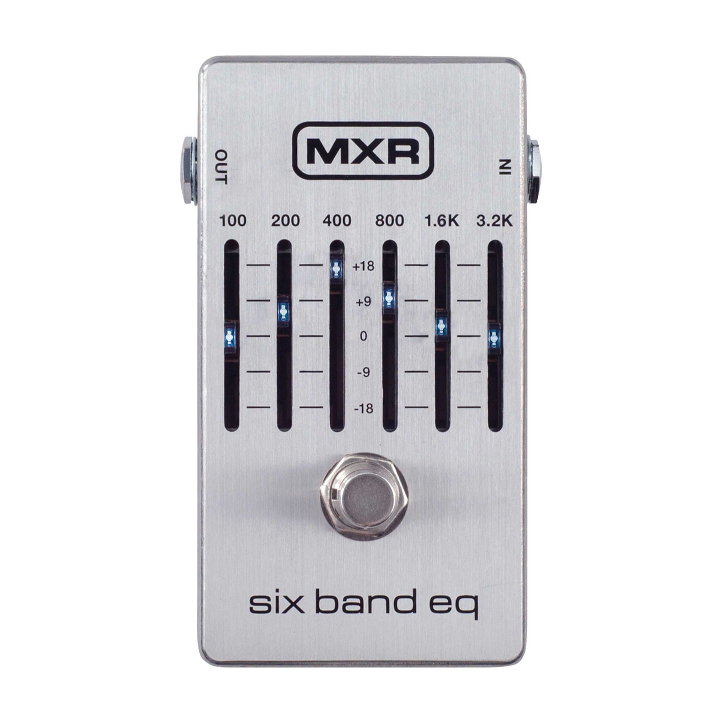 MXR 6 Band EQ Silver - Guitar Pedals available at Foulds Guitars Derby