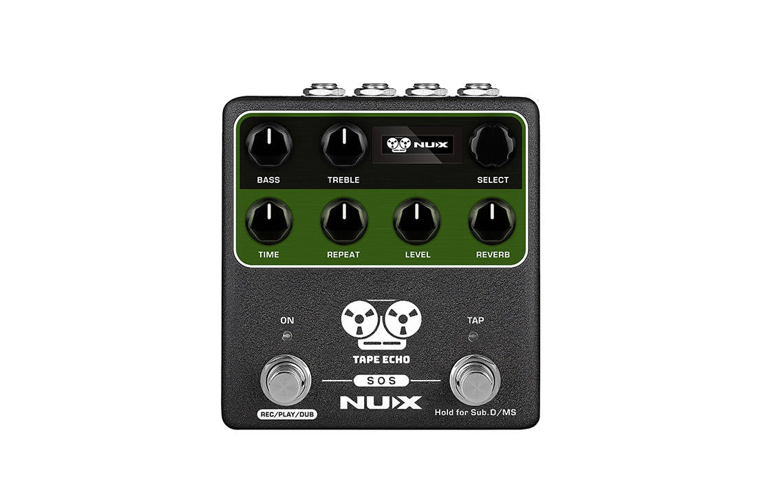 NUX Tape Echo NDD-7 - Guitar Pedals available at Foulds Guitars Derby