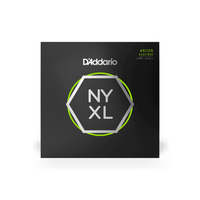 D'Addario NYXL Bass Strings 45-105 - Bass Strings available at Foulds Guitars Derby