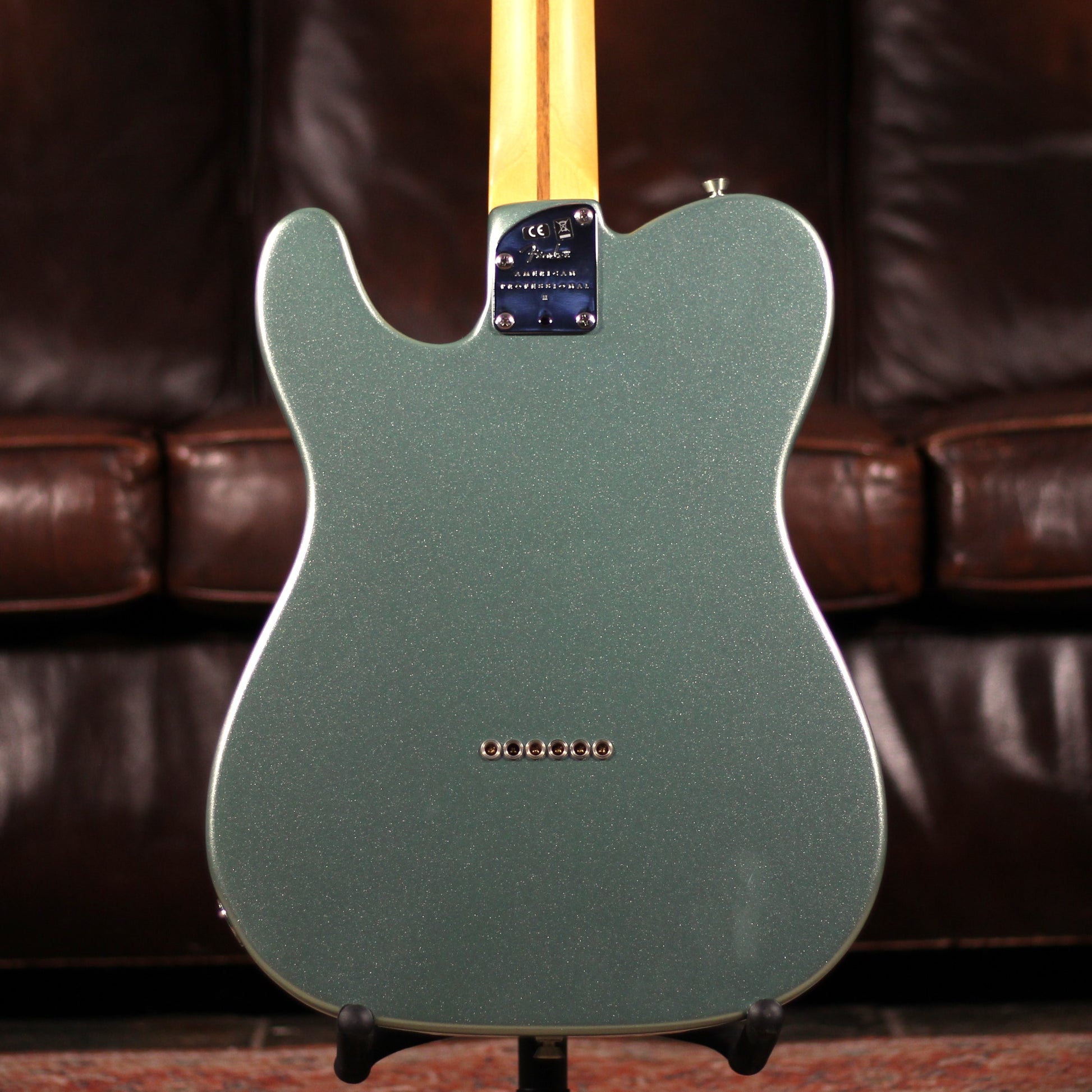 USED - Fender Am Pro II Tele Mystic Surf Green