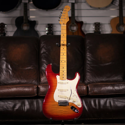 USED - Fender Foto Flame Strat stratocaster full